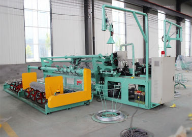 中国 機械、4Mの幅のチェーン・リンクの編む機械を作る注文の頑丈な囲うワイヤー サプライヤー